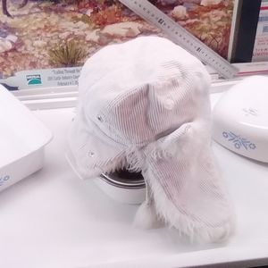 Women's winter bomber type warm hat